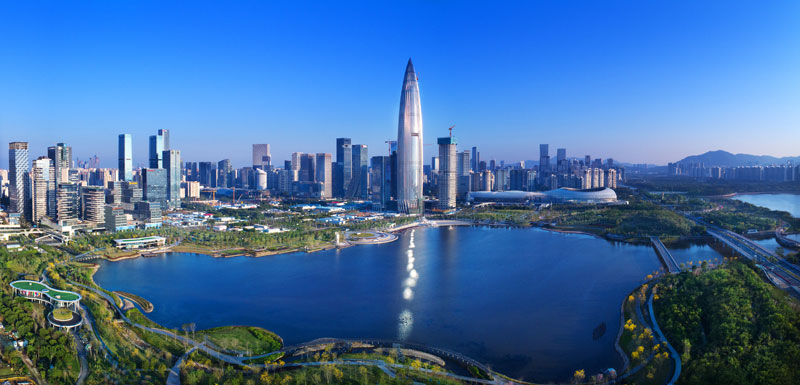 28刘伯良《蓝色深圳湾》.jpg